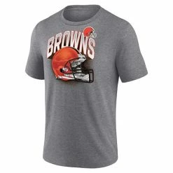 Men's Fanatics Branded Heathered Gray Cleveland Browns End Around Tri-Blend T-Shirt 4 Men's Fanatics Branded Heathered Gray Cleveland Browns End Around Tri-Blend T-Shirt -Metaverse shop unnamed file 6138