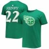 Men's Fanatics Branded Derrick Henry Green Tennessee Titans St. Patrick's Day Icon Player T-Shirt -Metaverse shop unnamed file 6178