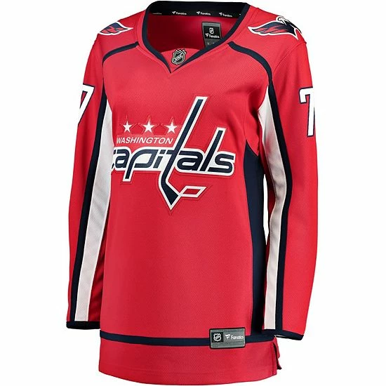 Women's Fanatics Branded TJ Oshie Red Home Breakaway Player Jersey 5 Women's Fanatics Branded TJ Oshie Red Home Breakaway Player Jersey - Image 3