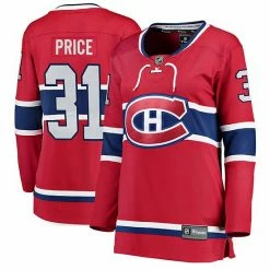 Women's Fanatics Branded Carey Price Red Montreal Canadiens Home Breakaway Player Jersey -Metaverse shop unnamed file 6186