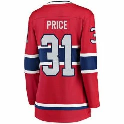Women's Fanatics Branded Carey Price Red Montreal Canadiens Home Breakaway Player Jersey -Metaverse shop unnamed file 6188