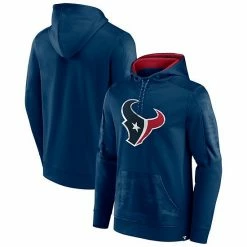 Men's Fanatics Branded Navy Houston Texans On The Ball Pullover Hoodie -Metaverse shop unnamed file 6195