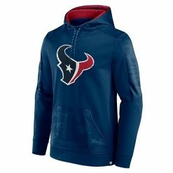 Men's Fanatics Branded Navy Houston Texans On The Ball Pullover Hoodie -Metaverse shop unnamed file 6196