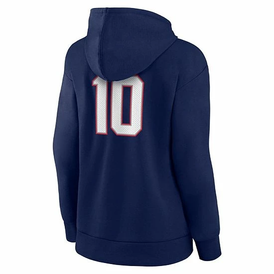 Women's Fanatics Branded Mac Jones Navy New England Patriots Player Icon Name & Number V-Neck Pullover Hoodie Women's Fanatics Branded Mac Jones Navy New England Patriots Player Icon Name & Number V-Neck Pullover Hoodie -Metaverse shop unnamed file 6201