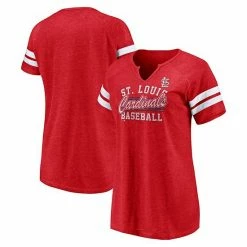 Women's Fanatics Branded Heather Red St. Louis Cardinals Quick Out Tri-Blend Raglan Notch Neck T-Shirt 3 Women's Fanatics Branded Heather Red St. Louis Cardinals Quick Out Tri-Blend Raglan Notch Neck T-Shirt -Metaverse shop unnamed file 6204