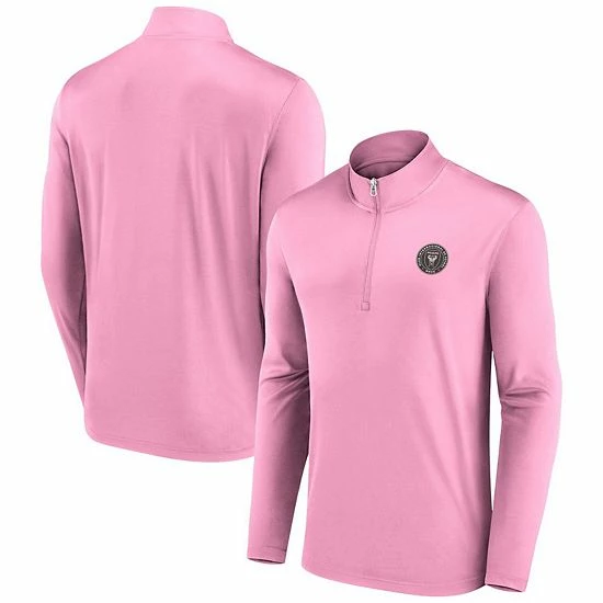 Men's Fanatics Branded Pink Inter Miami CF Underdog Mindset Quarter-Zip Jacket Men's Fanatics Branded Pink Inter Miami CF Underdog Mindset Quarter-Zip Jacket -Metaverse shop unnamed file 6226
