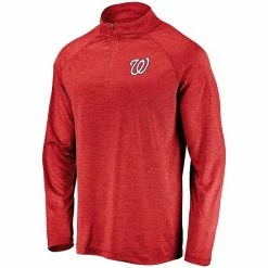 Men's Fanatics Branded Red Washington Nationals Iconic Striated Primary Logo Raglan Quarter-Zip Pullover Jacket 7 Men's Fanatics Branded Red Washington Nationals Iconic Striated Primary Logo Raglan Quarter-Zip Pullover Jacket -Metaverse shop unnamed file 6252