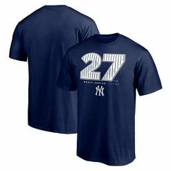 Men's Fanatics Branded Navy New York Yankees Hometown World Series Titles T-Shirt -Metaverse shop unnamed file 6330