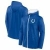 Men's Fanatics Branded Royal/White Indianapolis Colts Ball Carrier Full-Zip Hoodie -Metaverse shop unnamed file 6340