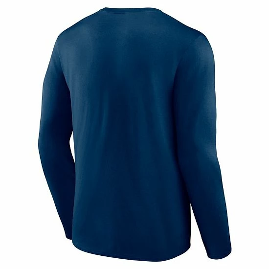 Men's Fanatics Branded Deep Sea Blue Seattle Kraken Authentic Pro Core Collection Secondary Long Sleeve T-Shirt 6 Men's Fanatics Branded Deep Sea Blue Seattle Kraken Authentic Pro Core Collection Secondary Long Sleeve T-Shirt - Image 4
