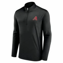 Men's Fanatics Branded Black Arizona Diamondbacks Underdog Mindset Quarter-Zip Jacket -Metaverse shop unnamed file 6385