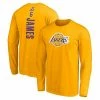 Men's Fanatics Branded LeBron James Gold Los Angeles Lakers Playmaker Name & Number Long Sleeve T-Shirt 2 Men's Fanatics Branded LeBron James Gold Los Angeles Lakers Playmaker Name & Number Long Sleeve T-Shirt -Metaverse shop unnamed file 639