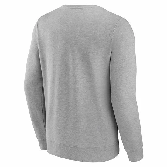 Men's Fanatics Branded Heather Charcoal Boston Bruins Fierce Competitor Pullover Sweatshirt 6 Men's Fanatics Branded Heather Charcoal Boston Bruins Fierce Competitor Pullover Sweatshirt - Image 4