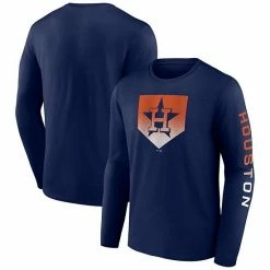 Men's Fanatics Branded Navy Houston Astros Iconic Clear Sign Long Sleeve T-Shirt 7 Men's Fanatics Branded Navy Houston Astros Iconic Clear Sign Long Sleeve T-Shirt -Metaverse shop unnamed file 643
