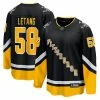 Men's Fanatics Branded Kris Letang Black Pittsburgh Penguins 2021/22 Alternate Premier Breakaway Player Jersey -Metaverse shop unnamed file 6513