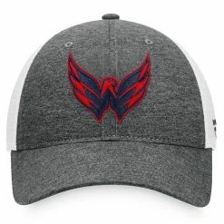 Men's Fanatics Branded Heathered Charcoal/White Washington Capitals Mesh Trucker Snapback Hat 4 Men's Fanatics Branded Heathered Charcoal/White Washington Capitals Mesh Trucker Snapback Hat -Metaverse shop unnamed file 6608