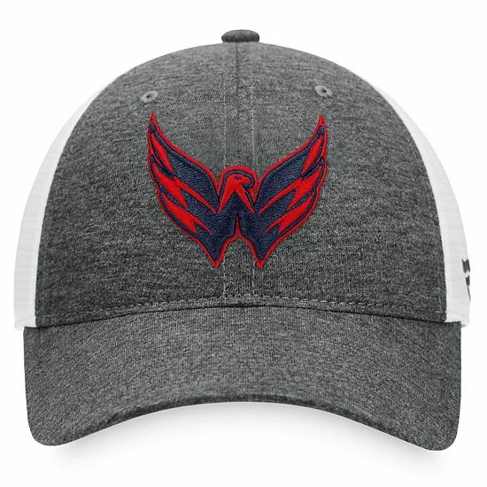 Men's Fanatics Branded Heathered Charcoal/White Washington Capitals Mesh Trucker Snapback Hat Men's Fanatics Branded Heathered Charcoal/White Washington Capitals Mesh Trucker Snapback Hat -Metaverse shop unnamed file 6608
