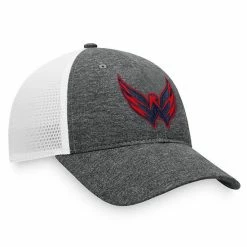 Men's Fanatics Branded Heathered Charcoal/White Washington Capitals Mesh Trucker Snapback Hat 5 Men's Fanatics Branded Heathered Charcoal/White Washington Capitals Mesh Trucker Snapback Hat -Metaverse shop unnamed file 6609