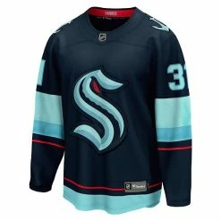 Men's Fanatics Branded Philipp Grubauer Deep Sea Blue Seattle Kraken Home Premier Breakaway Player Jersey 4 Men's Fanatics Branded Philipp Grubauer Deep Sea Blue Seattle Kraken Home Premier Breakaway Player Jersey -Metaverse shop unnamed file 6658