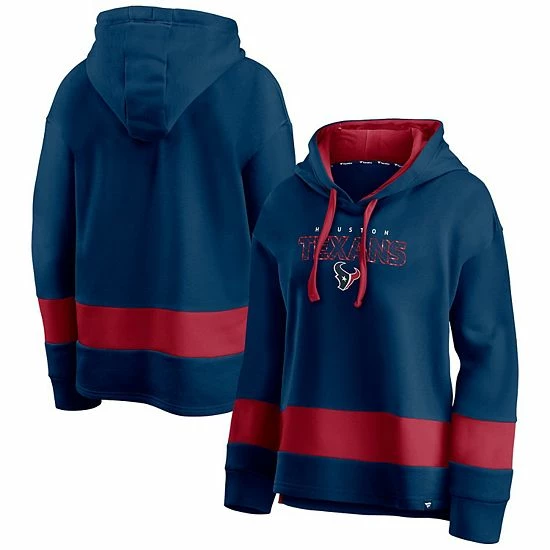 Women's Fanatics Branded Navy/Red Houston Texans Colors of Pride Colorblock Pullover Hoodie Women's Fanatics Branded Navy/Red Houston Texans Colors Of Pride Colorblock Pullover Hoodie -Metaverse shop unnamed file 6667