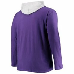 Men's Fanatics Branded Purple Minnesota Vikings Big & Tall Logo Hoodie Long Sleeve T-Shirt -Metaverse shop unnamed file 6699