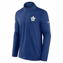 Men's Fanatics Branded Blue Toronto Maple Leafs Authentic Pro Rink Quarter-Zip Jacket -Metaverse shop unnamed file 6754