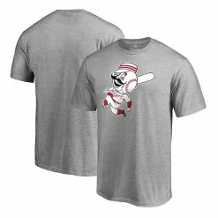 Men's Fanatics Branded Heathered Gray Cincinnati Reds Huntington T-Shirt 3 Men's Fanatics Branded Heathered Gray Cincinnati Reds Huntington T-Shirt -Metaverse shop unnamed file 6849