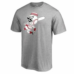 Men's Fanatics Branded Heathered Gray Cincinnati Reds Huntington T-Shirt 4 Men's Fanatics Branded Heathered Gray Cincinnati Reds Huntington T-Shirt -Metaverse shop unnamed file 6850