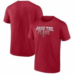 Men's Fanatics Branded Red Tampa Bay Buccaneers Big & Tall Raise The Flags Statement T-Shirt -Metaverse shop unnamed file 6972
