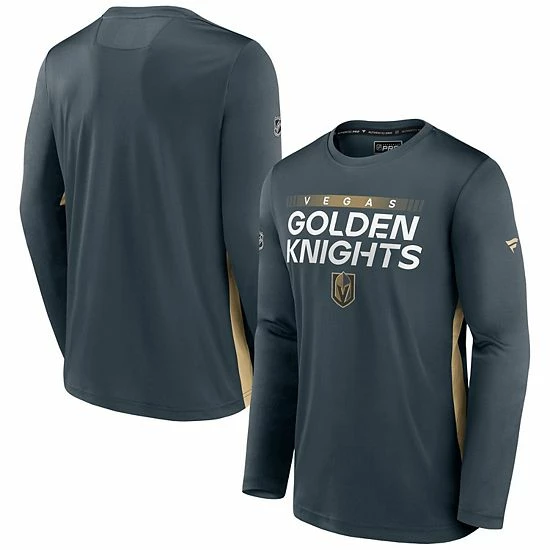 Men's Fanatics Branded Gray Vegas Golden Knights Authentic Pro Rink Performance Long Sleeve T-Shirt Men's Fanatics Branded Gray Vegas Golden Knights Authentic Pro Rink Performance Long Sleeve T-Shirt -Metaverse shop unnamed file 6993