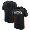 Men's Fanatics Branded Black/Orange Philadelphia Flyers Authentic Pro Rink Tech T-Shirt -Metaverse shop unnamed file 7028