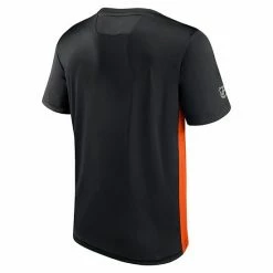 Men's Fanatics Branded Black/Orange Philadelphia Flyers Authentic Pro Rink Tech T-Shirt -Metaverse shop unnamed file 7031
