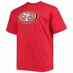 Men's Fanatics Branded George Kittle Scarlet San Francisco 49ers Big & Tall Player Name & Number T-Shirt -Metaverse shop unnamed file 7033