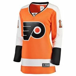 Women's Fanatics Branded Travis Konecny Orange Philadelphia Flyers Home Premier Breakaway Player Jersey -Metaverse shop unnamed file 7045