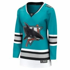 Women's Fanatics Branded Teal San Jose Sharks 30th Anniversary Premier Breakaway Team Jersey 4 Women's Fanatics Branded Teal San Jose Sharks 30th Anniversary Premier Breakaway Team Jersey -Metaverse shop unnamed file 7076