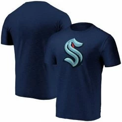 Men's Fanatics Branded Deep Sea Blue Seattle Kraken Primary Logo Space Dye T-Shirt -Metaverse shop unnamed file 7079