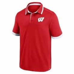 Men's Fanatics Branded Red Wisconsin Badgers Color Block Polo 4 Men's Fanatics Branded Red Wisconsin Badgers Color Block Polo -Metaverse shop unnamed file 7159