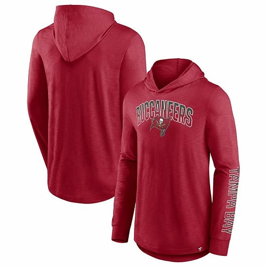 Men's Fanatics Branded Red Tampa Bay Buccaneers Front Runner Pullover Hoodie Men's Fanatics Branded Red Tampa Bay Buccaneers Front Runner Pullover Hoodie -Metaverse shop unnamed file 7162