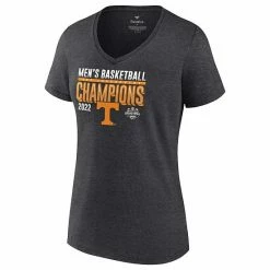 Women's Fanatics Branded Heathered Charcoal Tennessee Volunteers 2022 SEC Men's Basketball Conference Tournament Champions Locker Room V-Neck T-Shirt 4 Women's Fanatics Branded Heathered Charcoal Tennessee Volunteers 2022 SEC Men's Basketball Conference Tournament Champions Locker Room V-Neck T-Shirt -Metaverse shop unnamed file 7167
