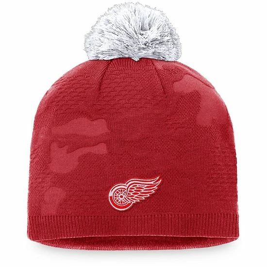 Women's Fanatics Branded Red/White Detroit Red Wings Authentic Pro Team Locker Room Beanie with Pom Women's Fanatics Branded Red/White Detroit Red Wings Authentic Pro Team Locker Room Beanie With Pom -Metaverse shop unnamed file 7172