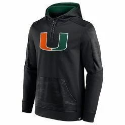 Men's Fanatics Branded Black Miami Hurricanes On The Ball Pullover Hoodie 4 Men's Fanatics Branded Black Miami Hurricanes On The Ball Pullover Hoodie -Metaverse shop unnamed file 7183