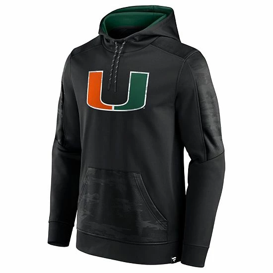 Men's Fanatics Branded Black Miami Hurricanes On The Ball Pullover Hoodie Men's Fanatics Branded Black Miami Hurricanes On The Ball Pullover Hoodie -Metaverse shop unnamed file 7183