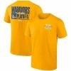Men's Fanatics Branded Gold Golden State Warriors 2022 NBA Playoffs Dunk T-Shirt -Metaverse shop unnamed file 7204