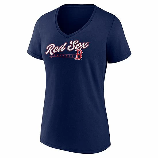 Women's Fanatics Branded Navy Boston Red Sox One & Only V-Neck T-Shirt Women's Fanatics Branded Navy Boston Red Sox One & Only V-Neck T-Shirt -Metaverse shop unnamed file 7270