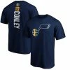 Men's Fanatics Branded Mike Conley Navy Utah Jazz Team Playmaker Name & Number T-Shirt -Metaverse shop unnamed file 7305