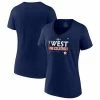 Women's Fanatics Branded Navy Houston Astros 2022 AL West Division Champions Locker Room V-Neck T-Shirt 1 Women's Fanatics Branded Navy Houston Astros 2022 AL West Division Champions Locker Room V-Neck T-Shirt -Metaverse shop unnamed file 7390