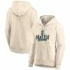 Women's Fanatics Branded Oatmeal Seattle Kraken Carry The Puck Pullover Hoodie Sweatshirt -Metaverse shop unnamed file 7447