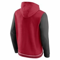 Men's Fanatics Branded Red/Pewter Tampa Bay Buccaneers Block Party Pullover Hoodie -Metaverse shop unnamed file 7501