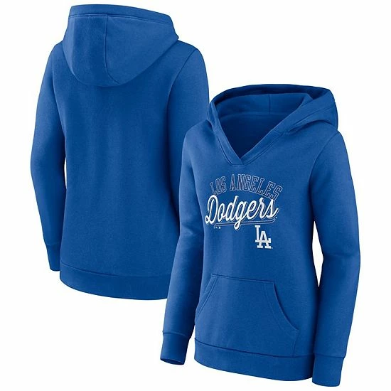 Women's Fanatics Branded Royal Los Angeles Dodgers Simplicity Crossover V-Neck Pullover Hoodie Women's Fanatics Branded Royal Los Angeles Dodgers Simplicity Crossover V-Neck Pullover Hoodie -Metaverse shop unnamed file 755