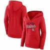 Women's Fanatics Branded Red St. Louis Cardinals Simplicity Crossover V-Neck Pullover Hoodie 1 Women's Fanatics Branded Red St. Louis Cardinals Simplicity Crossover V-Neck Pullover Hoodie -Metaverse shop unnamed file 758